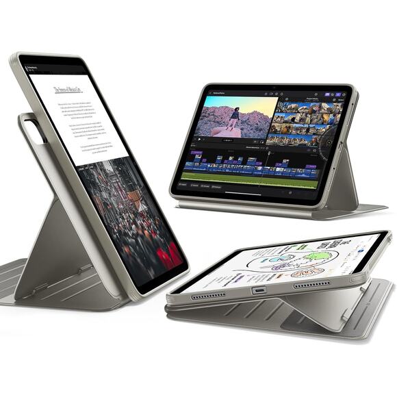 ESR Other - ESR For IPad Air 13 Inch Case (2025/2024) M3/M2, Removable Magnetic Cover, Adjus